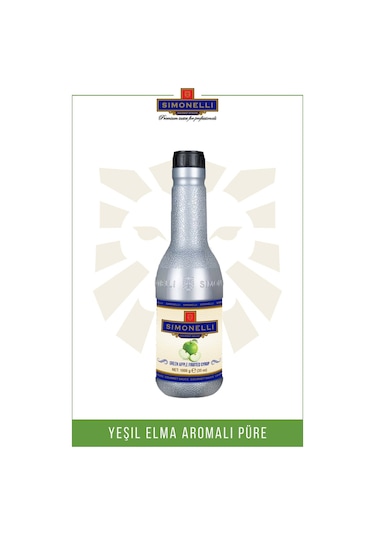 Simonelli Yeşil Elma Meyve Püresi 1 KG