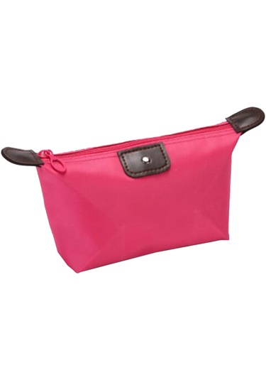 Suntek Makyaj Çantası Kalem Kutusu Kozmetik Seyahat Tuvalet Su Kırmızı Gül