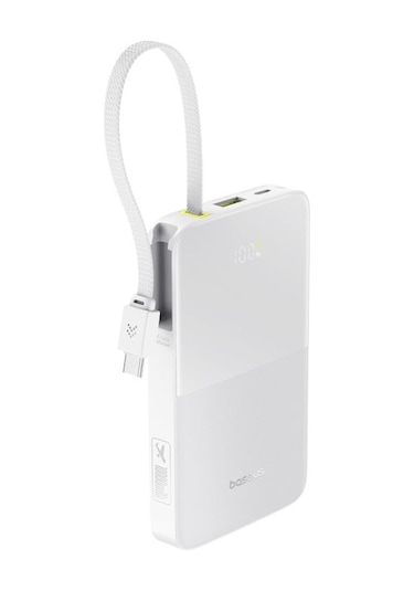 Baseus Enerfill Fc51 Bipow2 Pro Beyaz Power Bank 10000mah 22.5w Rrc9bsu0033