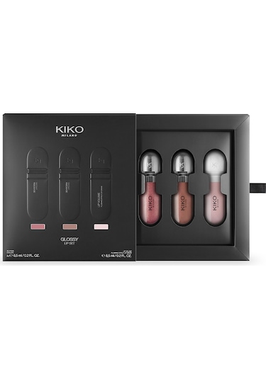 Kiko Lips Make Up Kit Glossy Lip Set