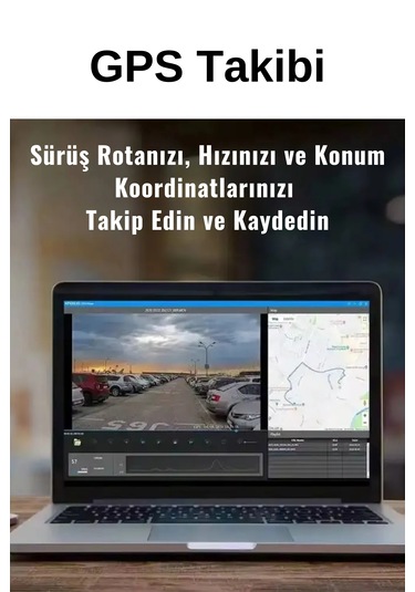 Weariftpro K17 Ultra Hd 4k Wifi Ve App Kontrollü Çift Araç Kamera