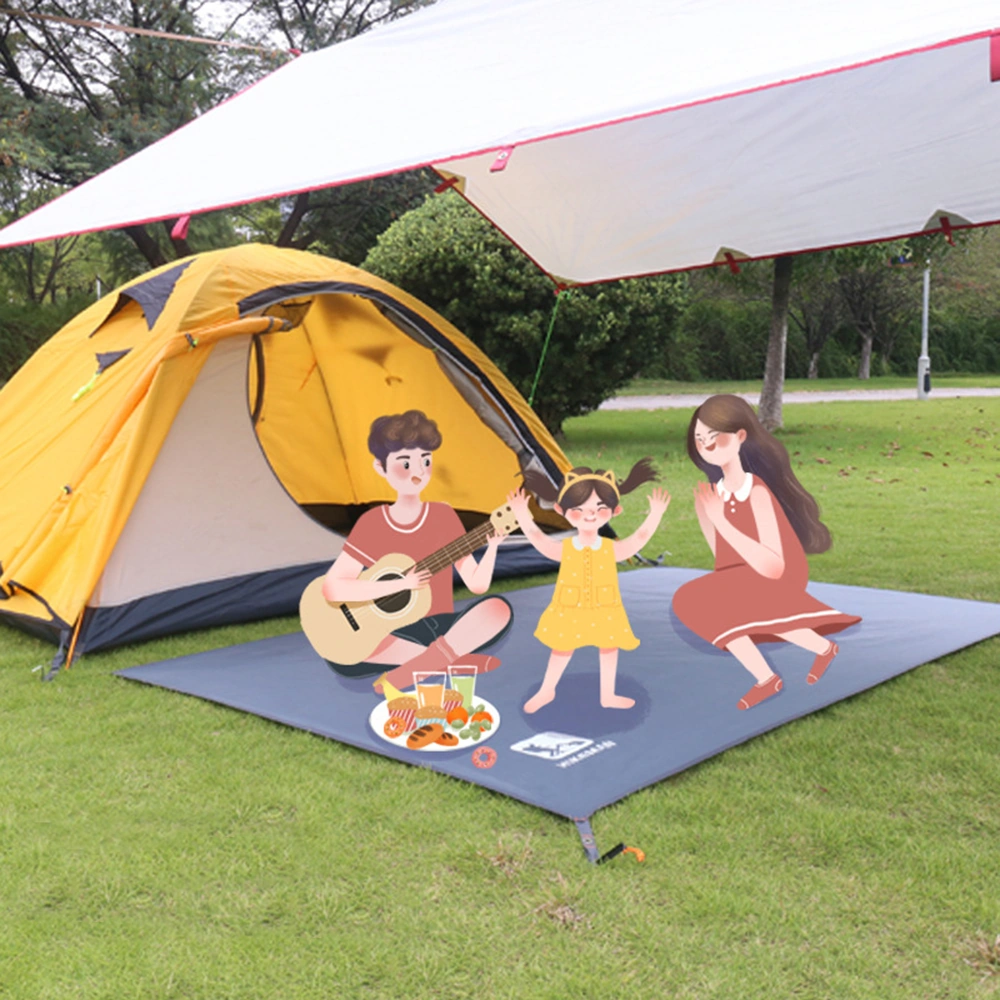 Dofolink Outdoor Çift Kişilik Çadır Altı Battaniye - 140x210 Cm, Oxford Kumaş, Pu2000mm Su Geçirmez, Güneşlik Ve Nem Engeli Çok Renkli