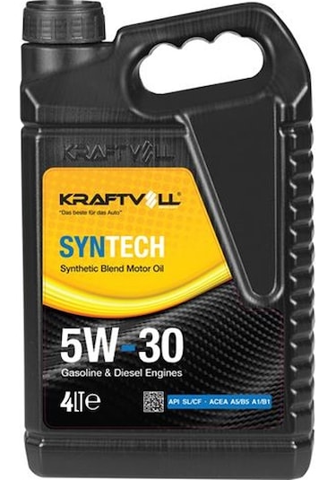 5W30 Motor Yağı 4 Lt.Benzinli - Dizel Kraftvoll