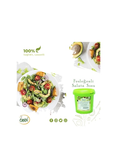 Envai Fesleğenli Salata Sosu 750 G