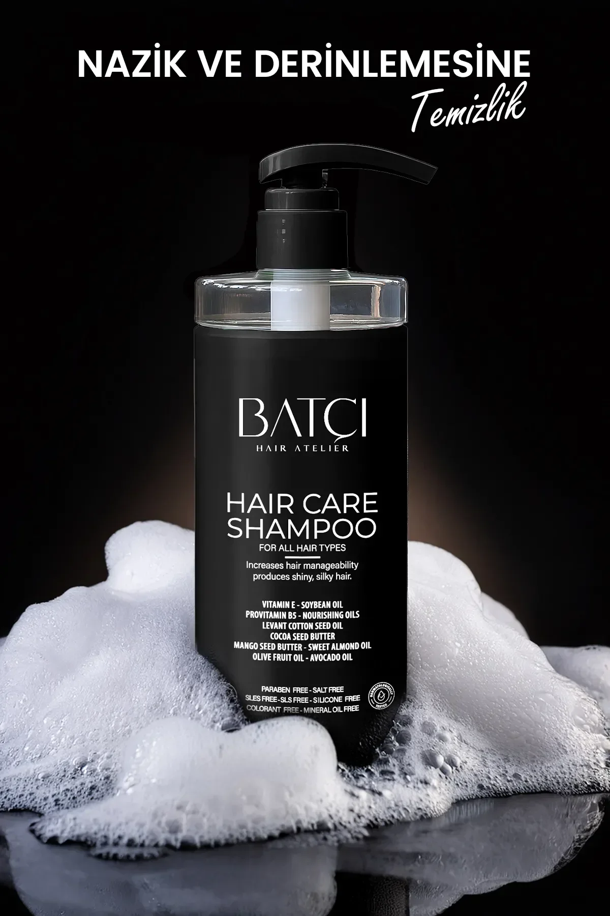 Sülfatsız Parabensiz Mentolsüz Derinlemesine Besleyici Provitamin B5 Şampuan 500 Ml Tüm Saçlar