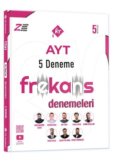 Ayt 5 Frekans Denemeleri Kr Akademi Yayınları