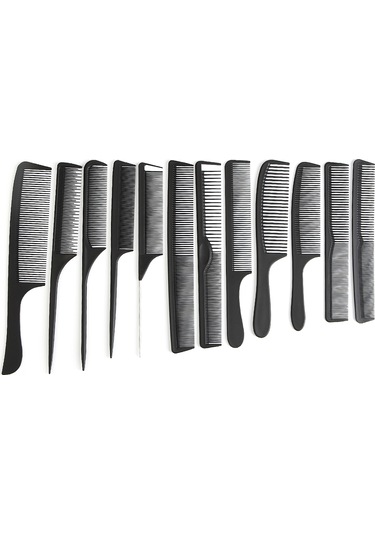 Monja Anti-statik Kuaförlük Taraklar Karışık Düz Saç Fırçaları Kızlar At Kuyruğu Tarak Pro Salon Saç Bakımı Şekillendirici Aracı-11