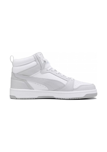 Puma Rebound V6 White-ash Gray Unisex Spor Ayakkabısı 392326-05 Çok Renkli