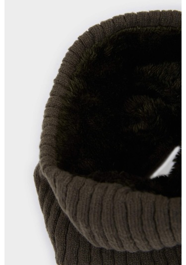 Defacto Erkek İçi Suni Yünlü Atkı C8275ax25wnkh328 Haki