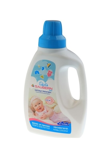 Saubern Hipoalerjenik Sıvı Çamaşır Deterjanı 3 x 750 ML