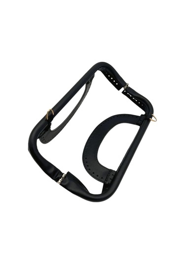 Çanta Aksesuar 25 Cm Suni Derili Siyah Renk Gizli Çanta Bursu Yeni Model