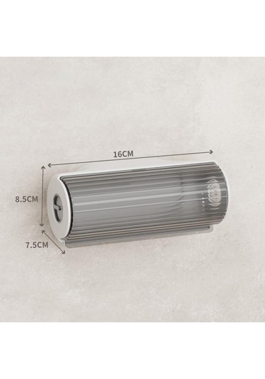 Beyaz Çöp Torbaları Saklama Kutusu Duvara Monte Mutfak Banyo Plastik Çöp Torbası Konteyner Dağıtıcı Ev Depolama