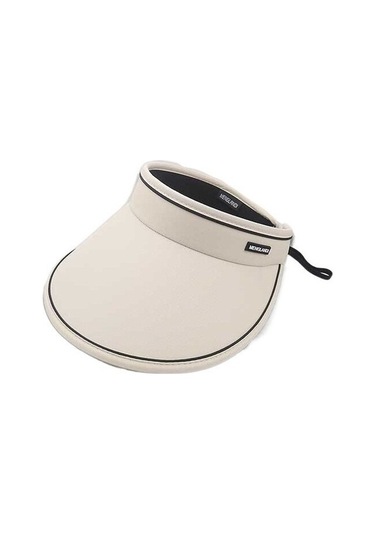 Yunxi Trade Büyük Saçak Boş Üst Güneş Şapkası Plaj Tatil Güneş Şapkası Kadın 2jmjku Bej