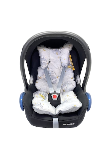 Ezh 8010 Puset ve Oto Koltuğu Minderi Beyaz-Gri