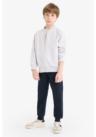Defacto Erkek Çocuk Kolej Yaka Bomber Hırka D2803a825augr400 Gri Defacto Erkek Çocuk Kolej Yaka Bomber Hırka D2803a825augr400 Gri