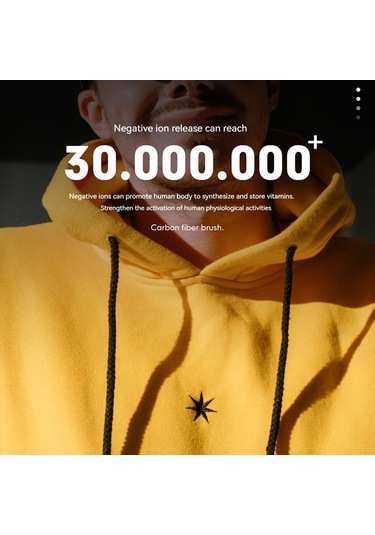 Xindoker Kol Takımı Negatif İyon Hava Temizleyici, 3000w/cm³ Yoğunluk, Çift Emisyon Başlığı, Formaldehit Temizleme, Sessiz Çalışma, Yüksek-düşük Seviye Ayarı, Usb Şarjlı, Beyaz