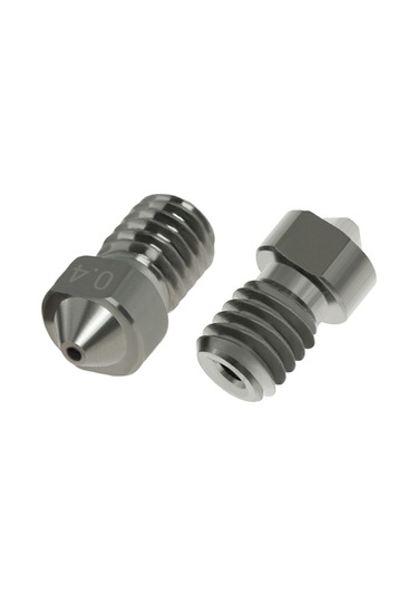 Shineyee 3d Yazıcı Aksesuarı: Aibecy V6 0.4mm磨具钢喷嘴, 4 Adet, 1.75mm Filament Uyumlu, 220 C Çalışma Sıcaklığı