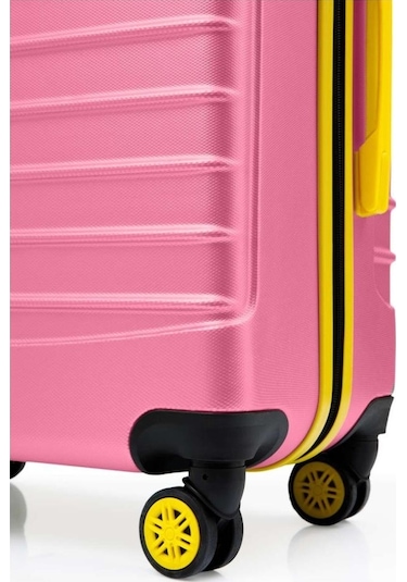 Kabin Boy Valiz 4x2 Teker Rose 1168 Rose