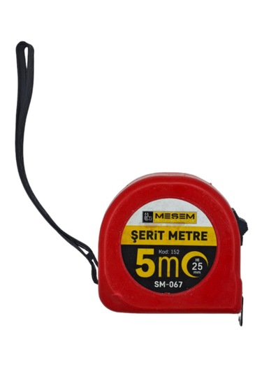 Meşem Şerit Metre 5mt 25mm