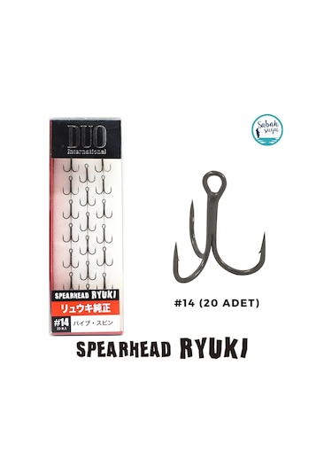 Duo Spearhead Ryuki Üçlü İğne 14 20 Adet