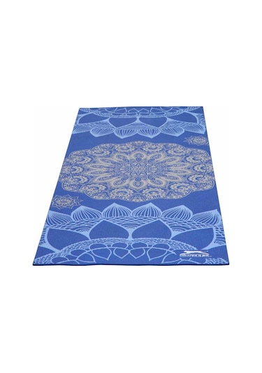 Slazenger Yoga Mat Mavi 173*61 cm - 6 mm Çok Renkli