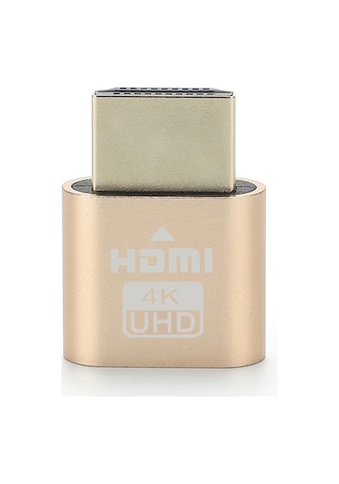 5245 Hdmi 4k Uhd Dummy Plug Minning Bitcoin Sanal Monitör Ekran