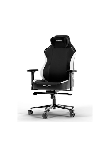 Dxracer Craft Xl Serisi Oyuncu Koltuğu Siyah - Beyaz Siyah - Beyaz