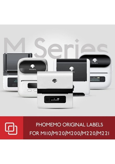 50 X 50 Mm Şeffaf Oval Termal Etiket 230 Adet - Phomemo M110/m120/m150/m200/m220/m221 150