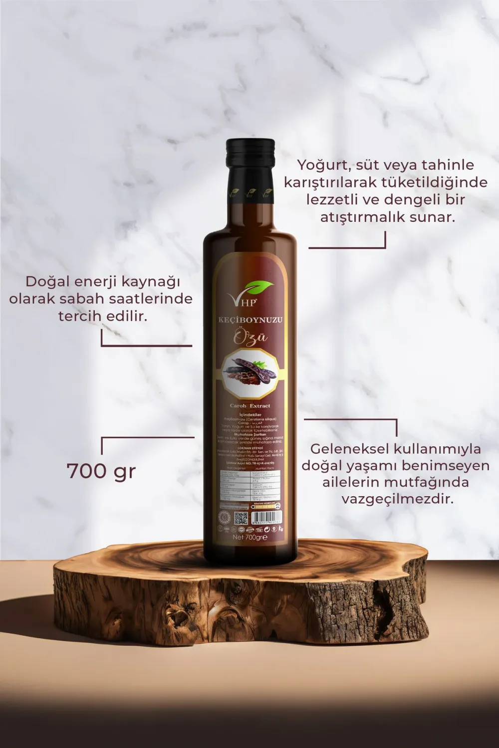 Vhp Keçiboynuzu Özü 700 Gr
