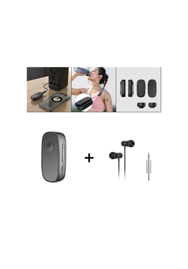 Homyl Araba Siyahı Için Bluetooth 5.0 Kulaklıklı-siyah