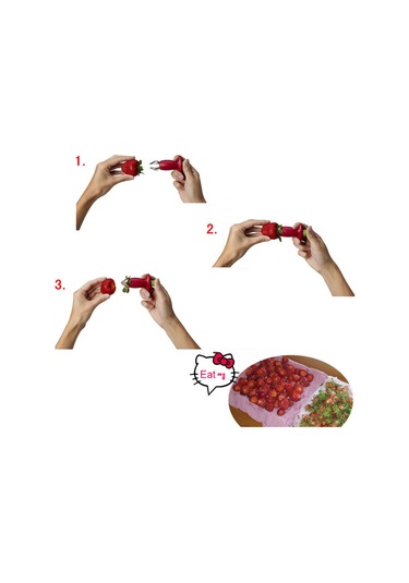 Monyee Stok Meyve Sapı Kaldırıcı, Paslanmaz Çelik Domates Çilek Kökü Kesici, Mutfak Pratik Aletleri Diğer