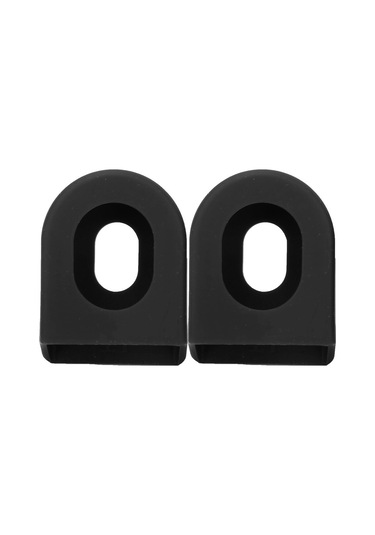 Geeroyoo Rısk Marka Silikon Bicycle Krank Koruması, Yumuşak Ve Esnek, Farklı Markalara Uyumlu, 5 Çift/poşet, Montaj Kolay, Karbon Siyah Siyah