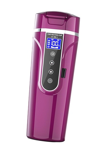 Suntek 12V/24V Paslanmaz Çelik Elektrikli Su Isıtıcısı Mor