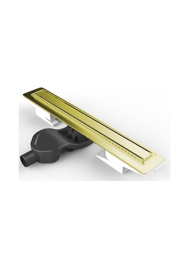 VitrA V-Flow Elegant Duş Kanalı 60 cm Parlak Altın 59980232000