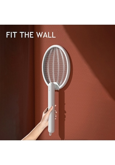 Pazly Katlanır 2'si 1 Arada Sivrisinek Lamba - Duvar & Masa Tipi, Usb Şarjlı Elektrikli