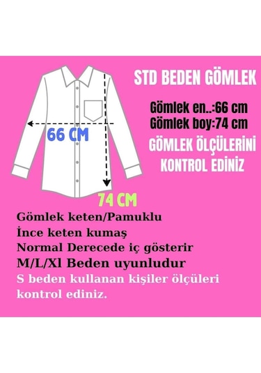 Oversize Keten Boyfrend Gömlek. Bebe Mavı