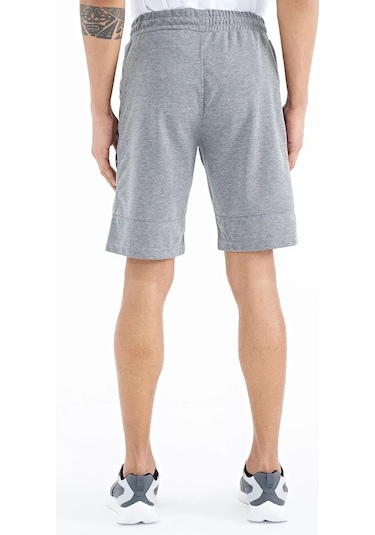 Tommy Life Clive Gri Melanj Standart Kalıp Erkek Şort - 81249 GRI MELANJ