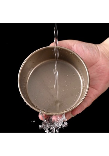 Xurunkeji 2 Adet Hamburger Kalıbı Daire Şablonu Paslanmaz Çelik Tencere Küre Kek Kalıbı Tost Makinesi Fırın Tepsileri Pizza Kitleri Pişirme Altın