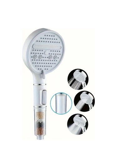 Fastbuy Challenger Negatif İyon Su Şelalesi 3 Parça Set Yüksek Basınçlı Ev Banyo Püskürtme Başlığı