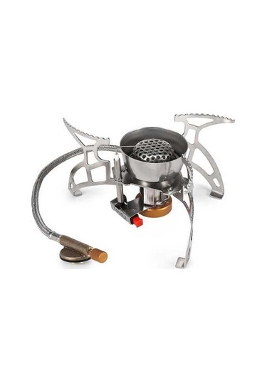 Ganzhoushop Sobası Soba Petek Lıxada Kamp İle Gaz Etiketli Op Gri