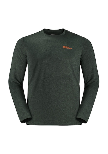 Jack Wolfskin Sky Thermal L/s M Yeşil Yeşil