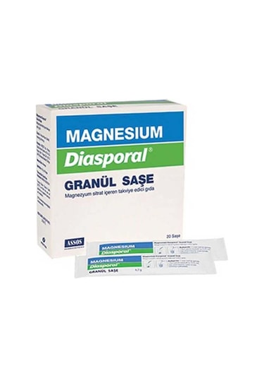 Magnesium Diasporal 300 Gr 20 Granül Saşe