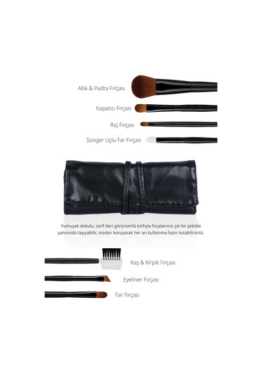 Missha Profesyonel Makyaj Fırçası Seti + Özel Kılıf