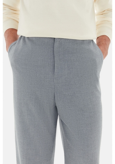 Twn Relaxed Fit Pilesiz Gri Jogger Pantolon 5ec03sv04344m 301