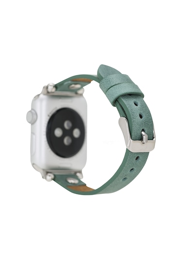 Apple Uyumlu Watch Deri Kordon 38-40-41mm Ferro St Cz12