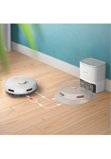 Philips XU2100/25 2000 Serisi Robot Elektrikli Süpürge Beyaz