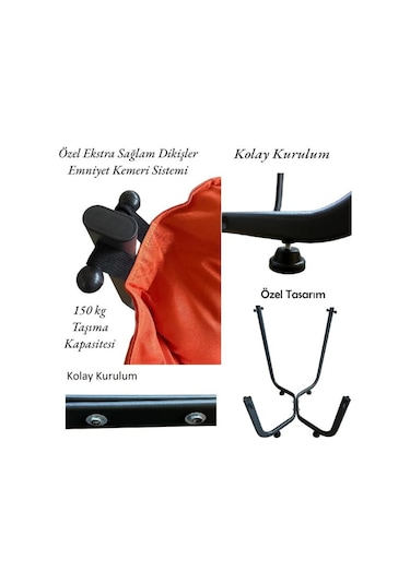 Asma Minder Koltuk Turuncu