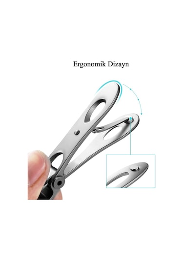 CIN300 Büyük Ekstra Geniş Çeneli Profesyonel Tırnak Makası
