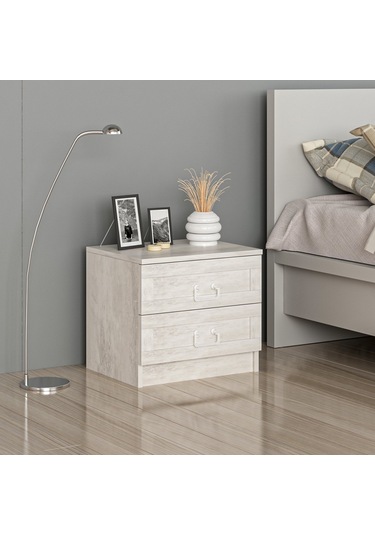 Kale Komodin Eskitme Beyaz