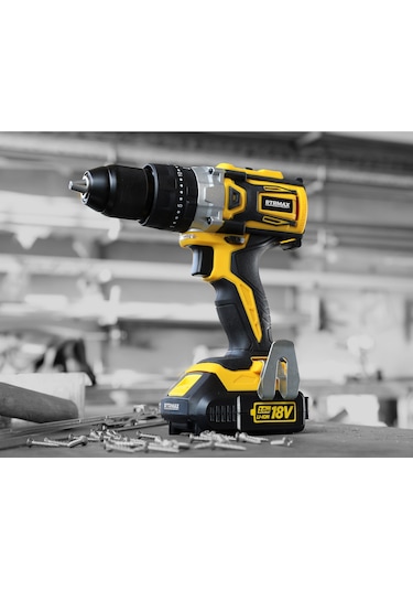 Rtrmax RTX2014 18V 2.0 Ah Kömürsüz Li-ion Çift Akülü Darbeli Matkap Vidalama